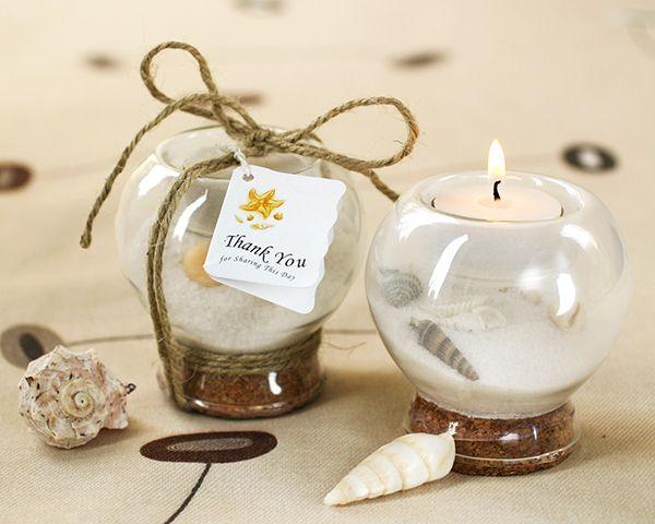 Mariage - Sand And Shell Tealight Holder