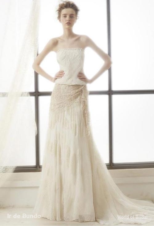 زفاف - Ir de Bundo Collection : Raimon Bundo 2015 Wedding Dresses