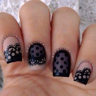 Hochzeit - 60 Lace Nail Art Designs & Tutorials For You To Get The Fashionable Look