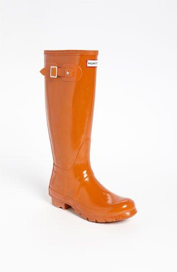 زفاف - Hunter 'Original Tall' Gloss Rain Boot (Women) 