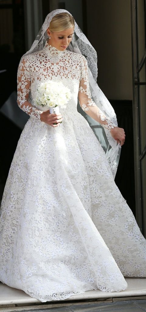 Hochzeit - Nicky Hilton Makes A Case For Covering Up On Your Wedding Day