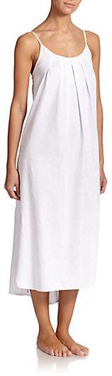 زفاف - Oscar de la Renta Sleepwear Cotton Jacquard Gown