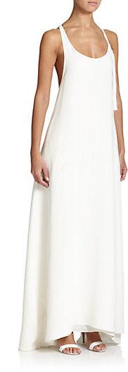 Mariage - Adam Lippes Crepe Racerback Gown
