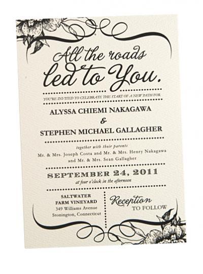 Mariage - Destination Wedding Invitations: Hot Trends For 2012