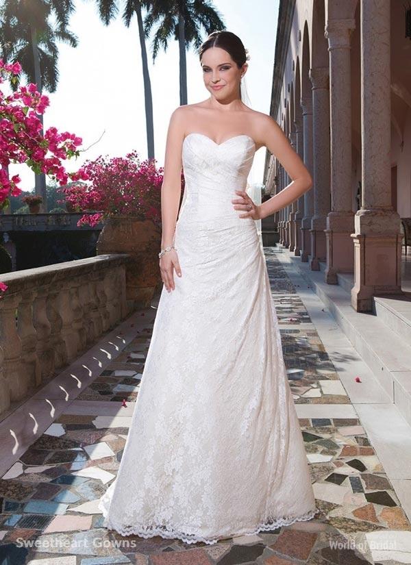 زفاف - Sweetheart Gowns 2015 Wedding Dresses