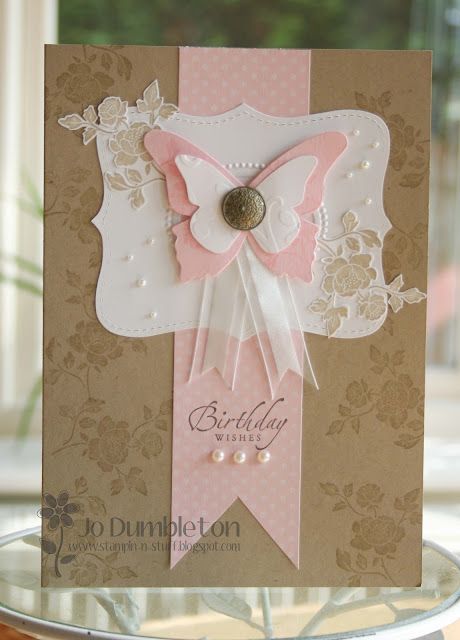 Mariage - Stampin' 'n Stuff: Beautiful Butterflies With 'You Are Loved'