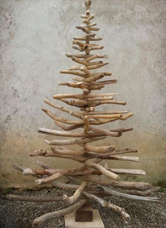 Свадьба - Creative DIY Christmas Tree Ideas -