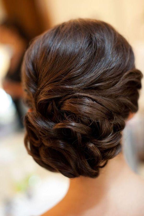 Mariage - Beautiful Updo Wedding Hairstyles Sophisticated Bride