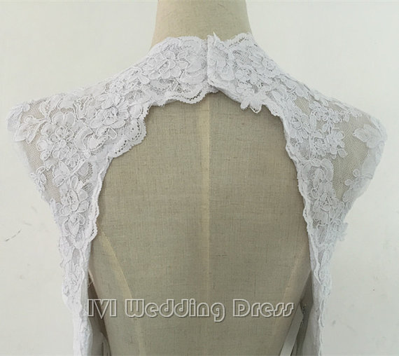 زفاف - Real Photos Sexy Backless Lace Wedding Dress V-neck Open Back Bridal Gown