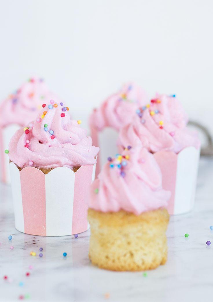 زفاف - Ägg- Och Mjölkfria Minicupcakes 