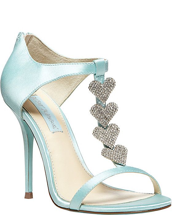 betsey johnson blue wedding shoes