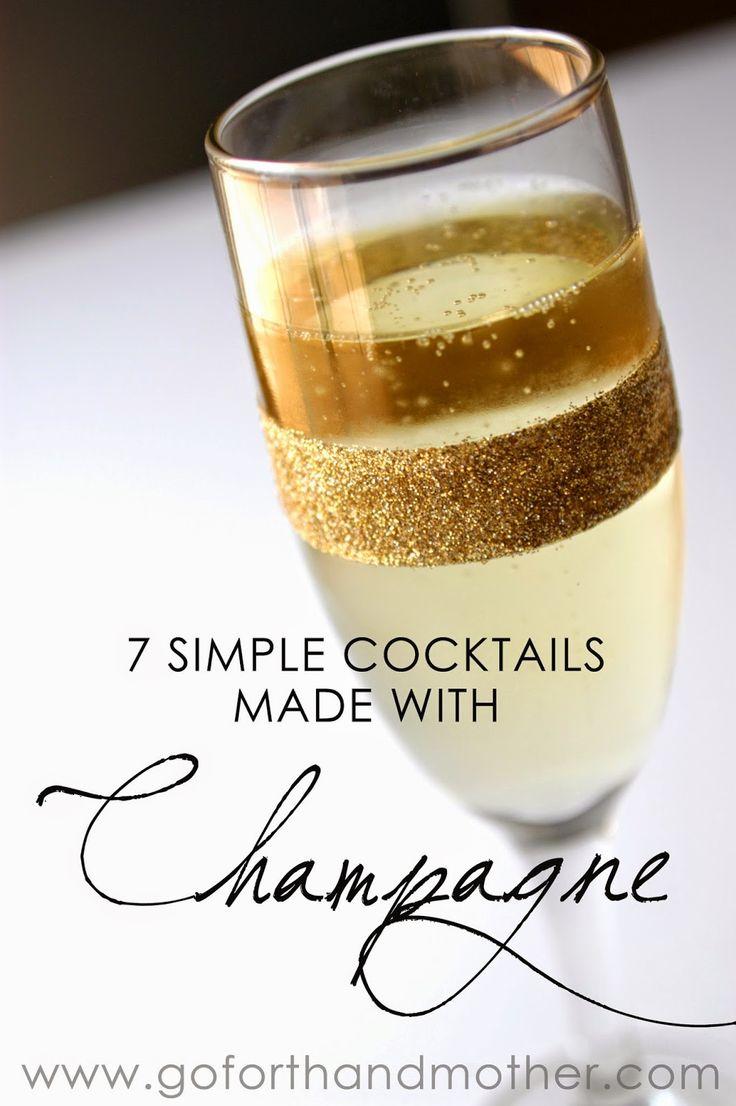 Свадьба - Go Forth And Mother: 7 Simple Cocktails Made With Champagne