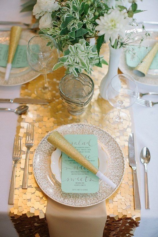 Hochzeit - Hues You'll Heart: Mints And Golds