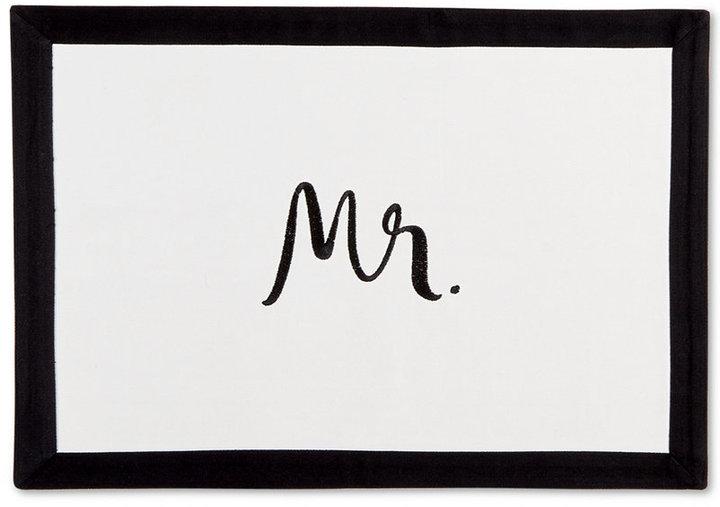 Kate Spade New York Mr. & Mrs Placemats 2372417 Weddbook