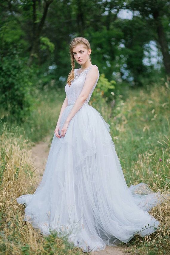 Wedding - Tulle Wedding Gown // Gardenia