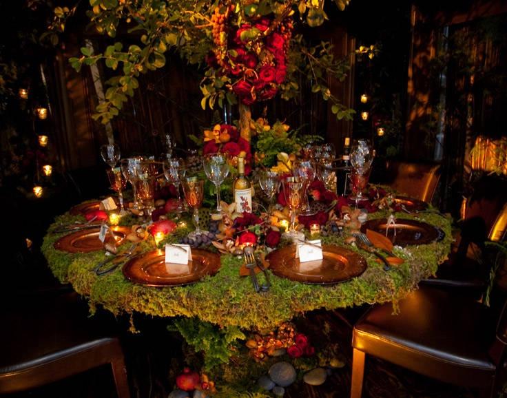 Wedding - Event Best Practice: "Feast In The Forest" Reinforces Cutting Edge Event Theme