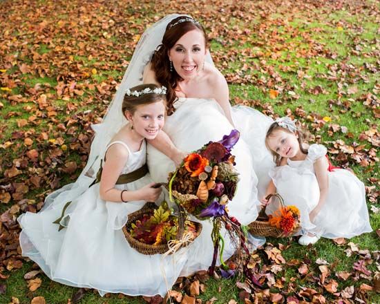 Wedding - Salina & Casey’s Rustic And Romantic Fall-themed (with A Touch Of Fairytale) Wedding