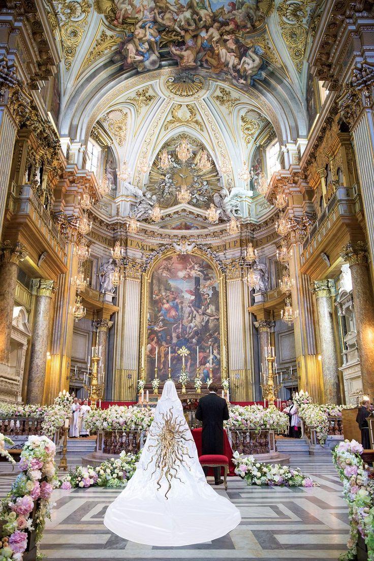 زفاف - Sabine Ghanem’s Fairy-Tale Wedding To Joseph Getty At A Castle In Rome