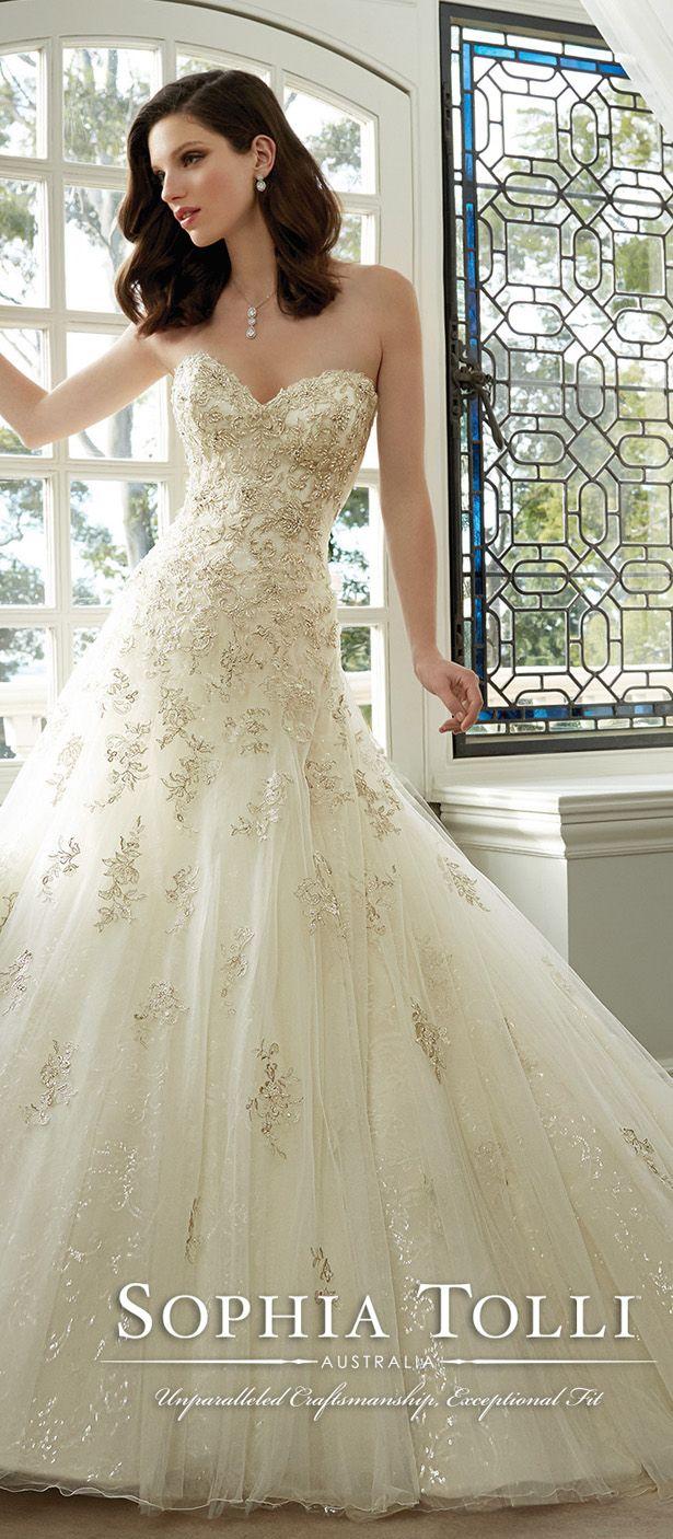 زفاف - Sophia Tolli Wedding Dresses Spring 2016 Bridal Collection