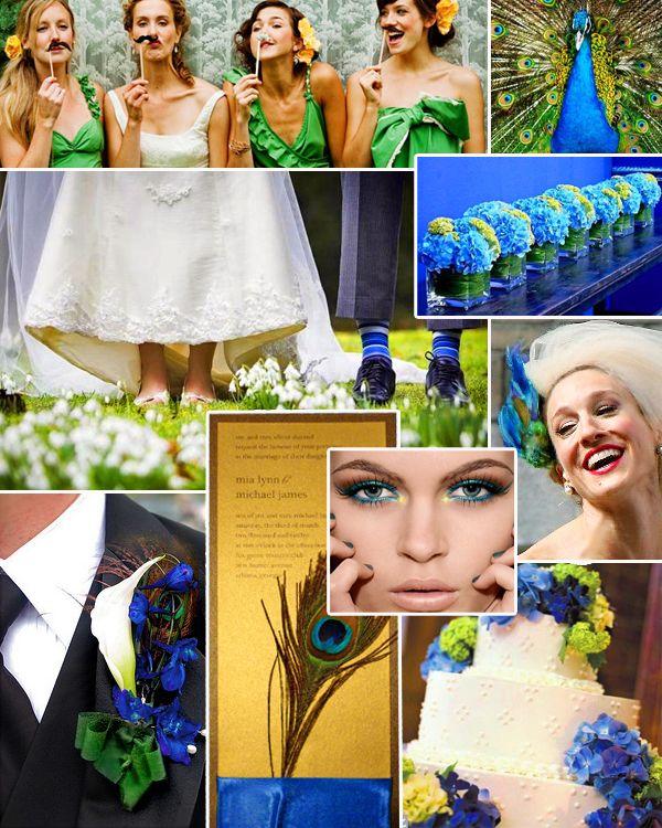 زفاف - Stand Out In Style With These 10 Unique Wedding Color Combos