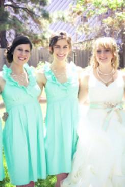 زفاف - Mint Green Bridesmaid Dresses