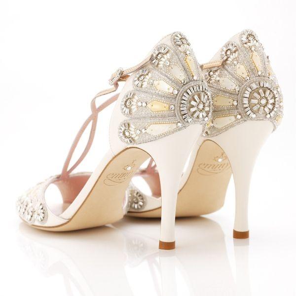 Hochzeit - Art Deco Wedding Shoes 
