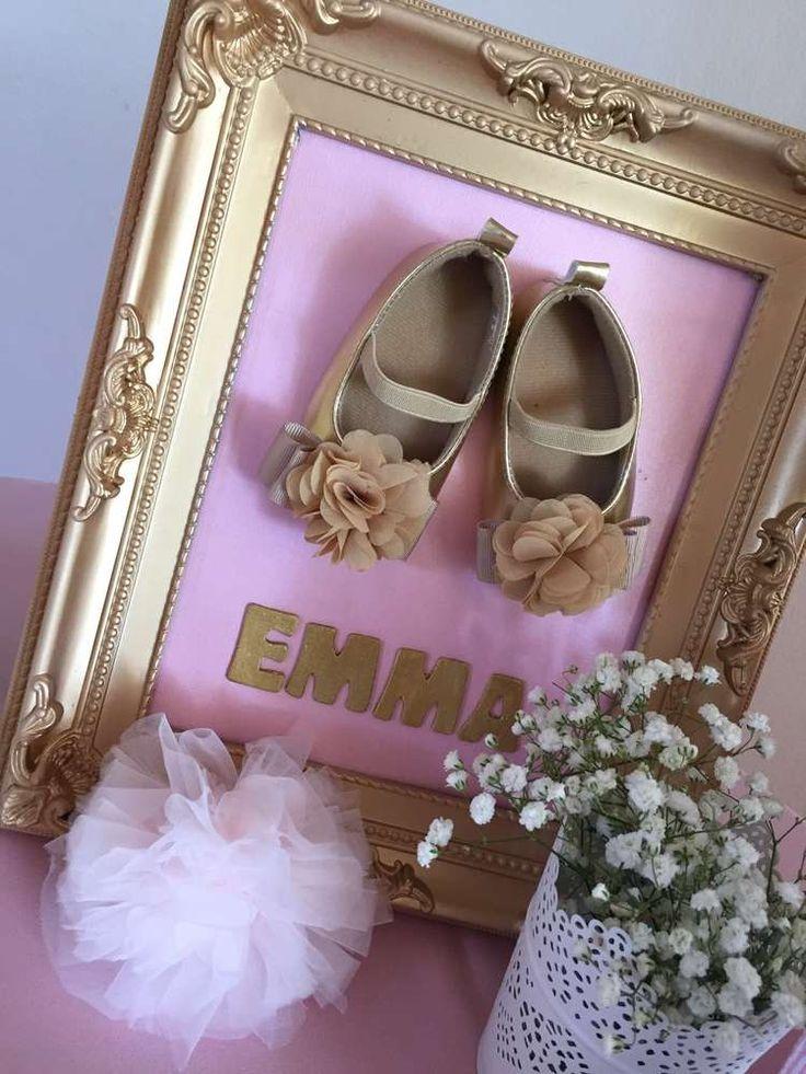 Свадьба - Pink And Gold Baby Shower Baby Shower Party Ideas