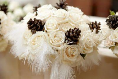 Mariage - ...Romance In A Glance...: Winter Wedding Bouquet Love