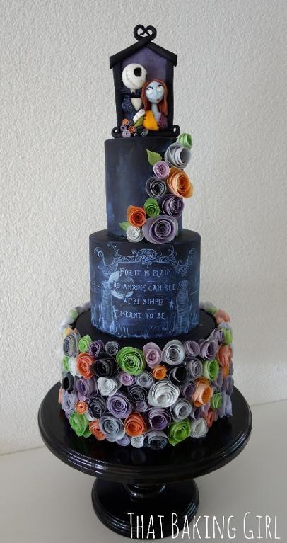 Hochzeit - Boo! 6 Spooktacular Halloween Cake Designs So Cute, It’s Scary
