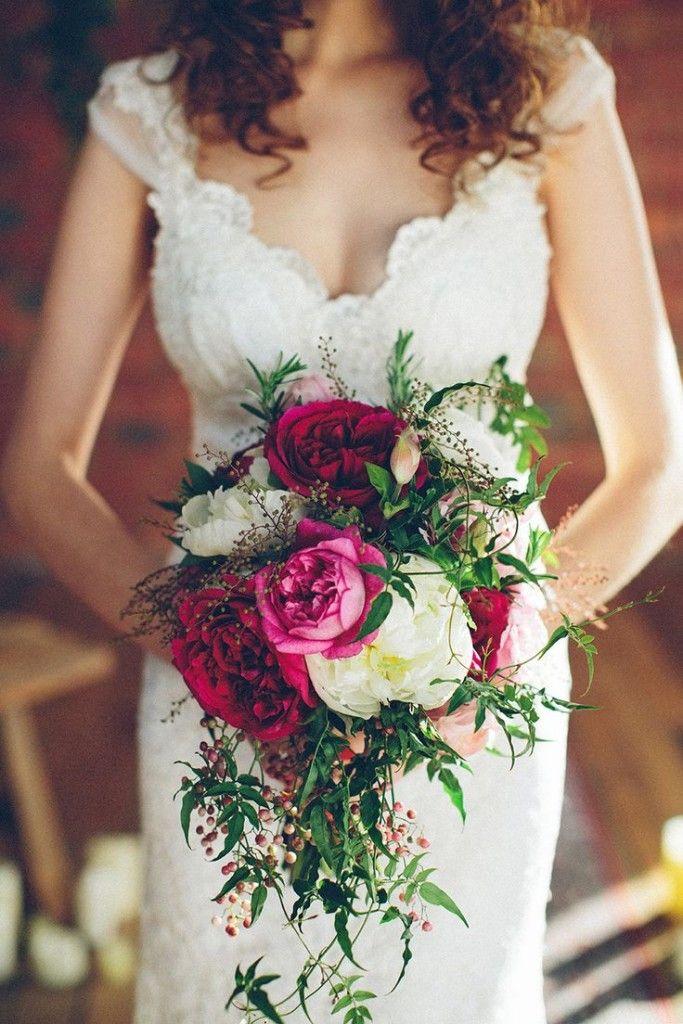 Mariage - 35 Prettiest Peony Wedding Bouquets