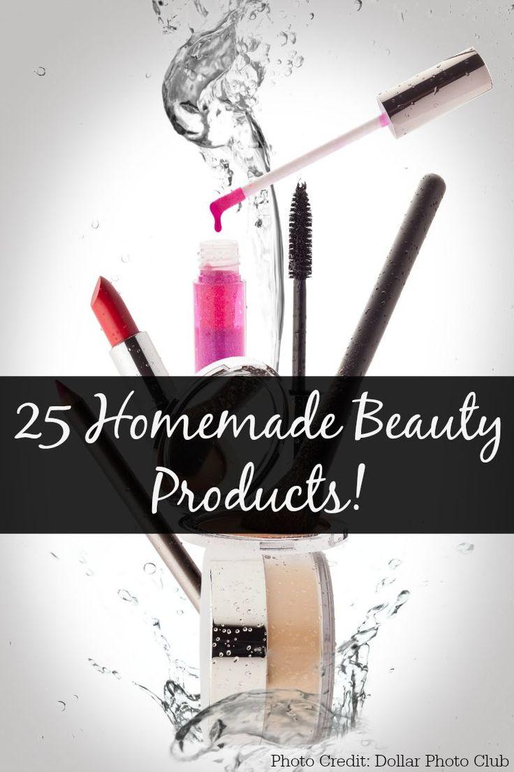 Hochzeit - 25 DIY Beauty Products