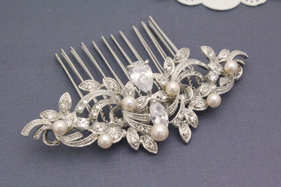 Свадьба - Bridal Hair Accessories Wedding Headpieces Bridal Hair Combs Wedding Hair Jewelry Bridal Hair Pieces Wedding Hair Accessories Bridal Combs