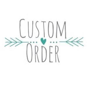 Hochzeit - Custom Order