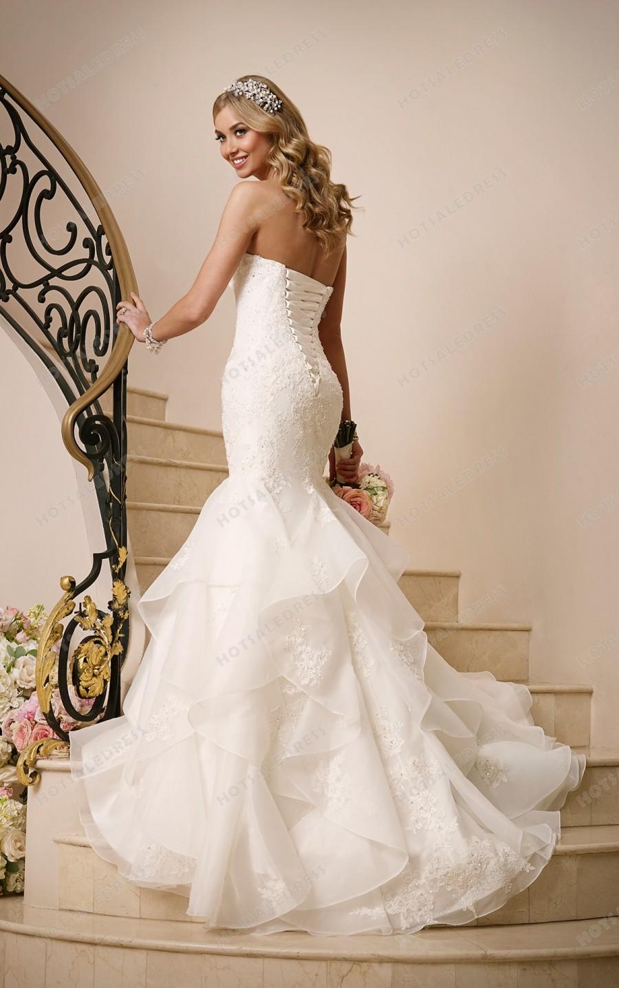 Hochzeit - Stella York Corset Wedding Dress Style 6046