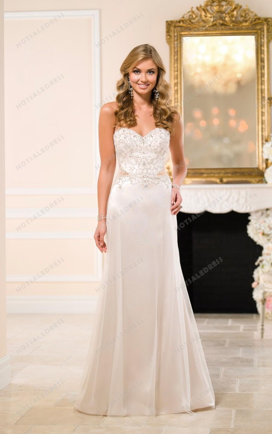 Mariage - Stella York A Line Wedding Dresses Style 6059