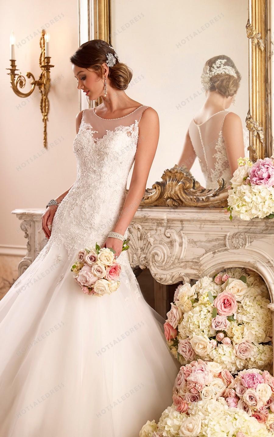 زفاف - Stella York Organza Wedding Dress Style 6021
