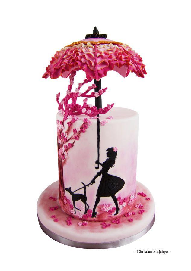 Hochzeit - Pink Umbrella Inspiration Challenge
