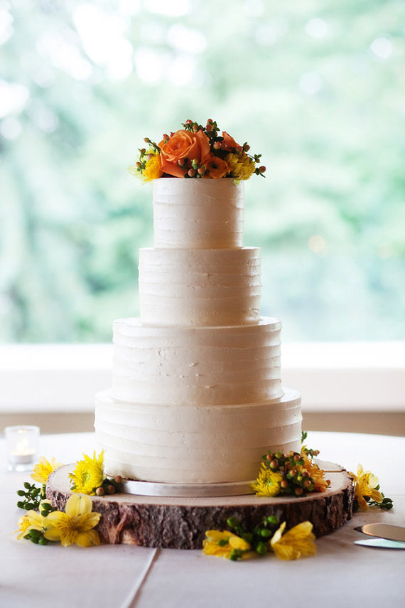 زفاف - 20" Rustic Wood Tree Slice Wedding Cake Base or Cupcake Stand for your Event and Party or even a Newborn Photo Prop