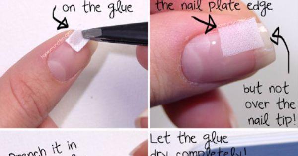 Hochzeit - How To Fix A Broken Finger Nail
        