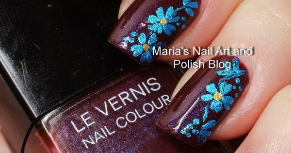 Wedding - Marias Nail Art And Polish Blog: Mythe Floral Nail Art