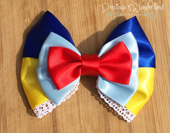Mariage - Snow White Inspired Hairbow