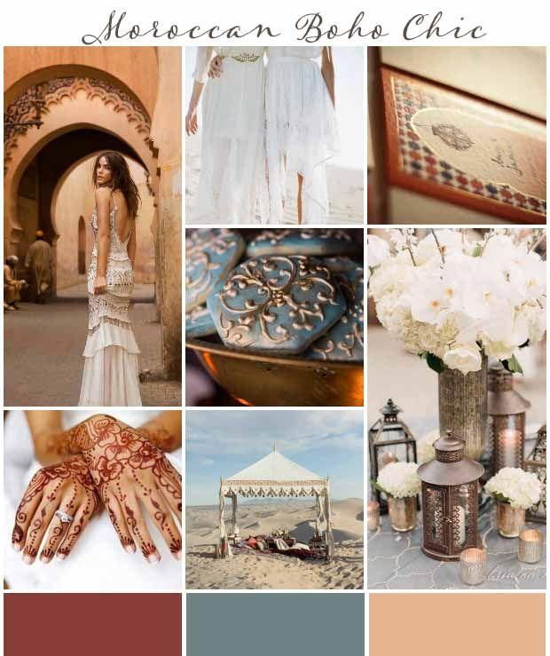 Hochzeit - Moroccan Boho Chic: Wedding Inspiration & Ideas
