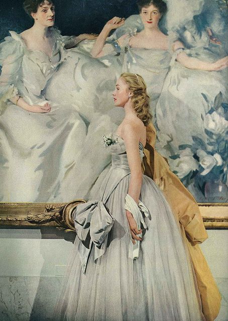 Hochzeit - December Vogue 1950