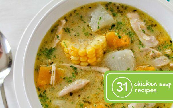 Hochzeit - 31 Healthy And Creative Chicken Soup Recipes