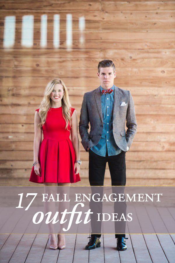 Wedding - Cozy, Cute, Cool - 17 Fall Engagement Outfit Ideas 