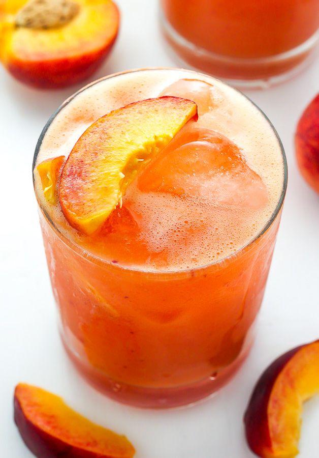 Mariage - Fresh Peach Margaritas