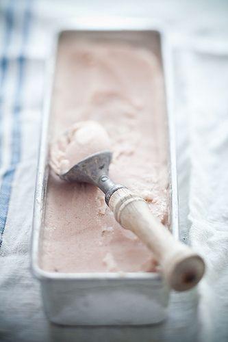 زفاف - Peach And Lavender Ice Cream (Vegan)