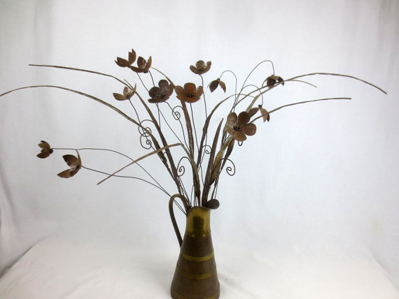 Свадьба - Custom Ordered Bouquet of  Forever Blooming Flowers  Repurposed Art