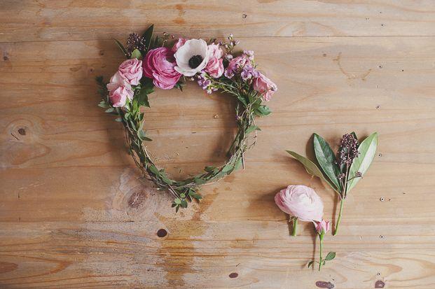 Свадьба - DiY : Une Couronne De Fleurs