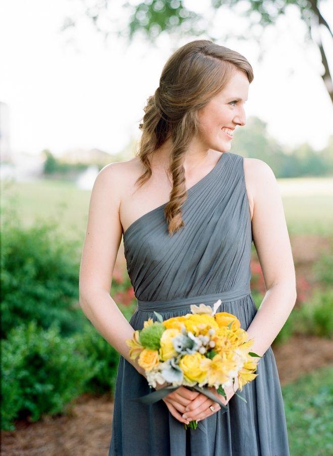 Wedding - Romantic Sunny Hued Wedding With Touches Of Gray In North Carolina